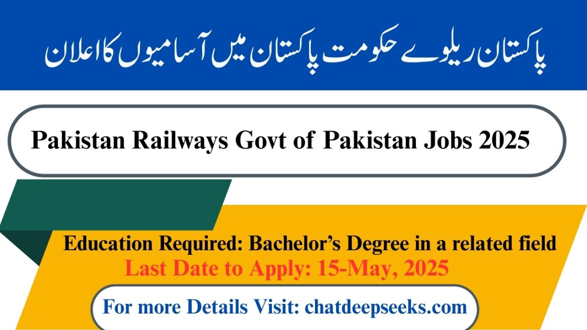 Pakistan Railways Jobs 2025